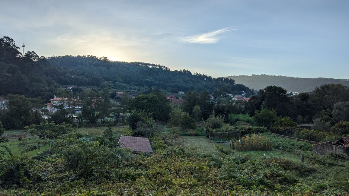 Twelfth Stage Camino Portugues from Caldas de Reis to Padron