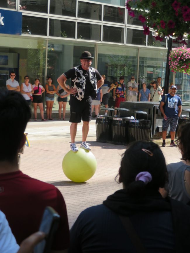 Street performer