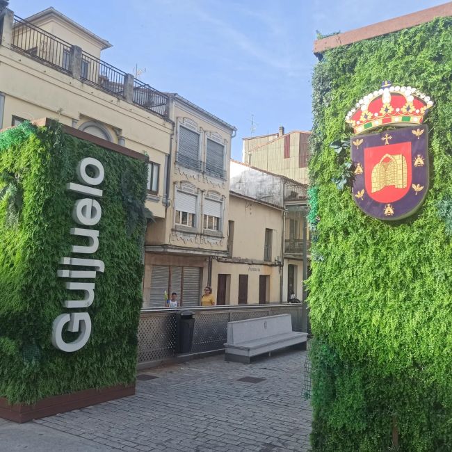 Photos of Guijuelo (Salamanca), the capital of Iberian ham (July 2023)