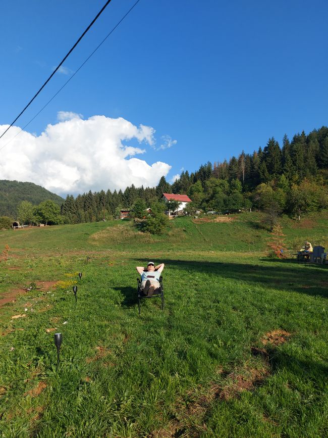 Camping sopra Sarajevo