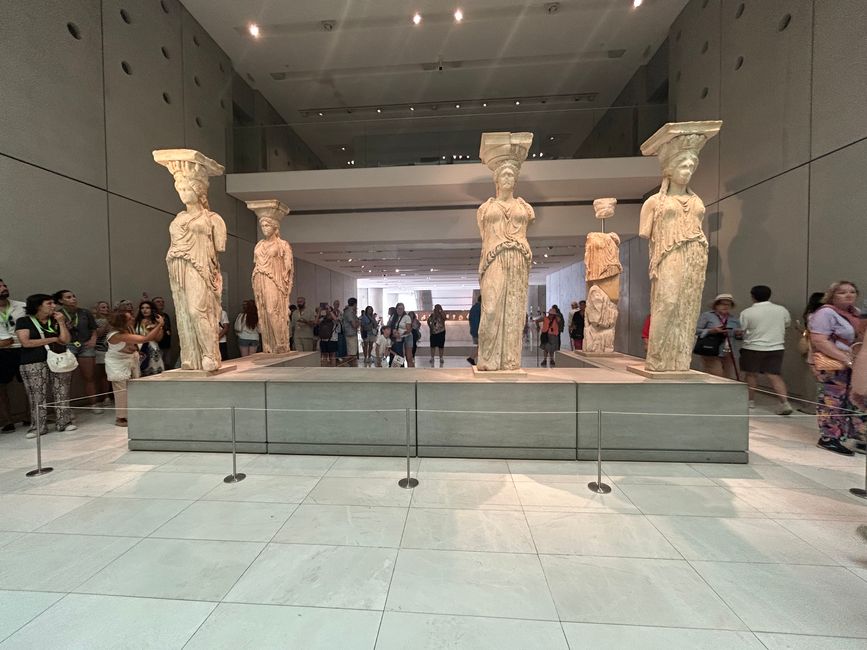 Karyatiden im Akropolismuseum