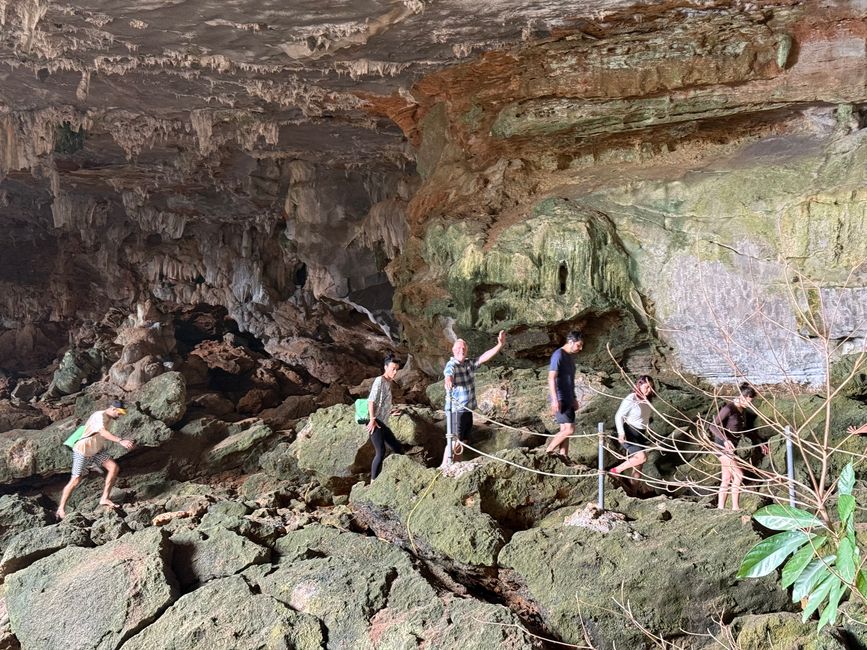 Allan dans la grotte 😜