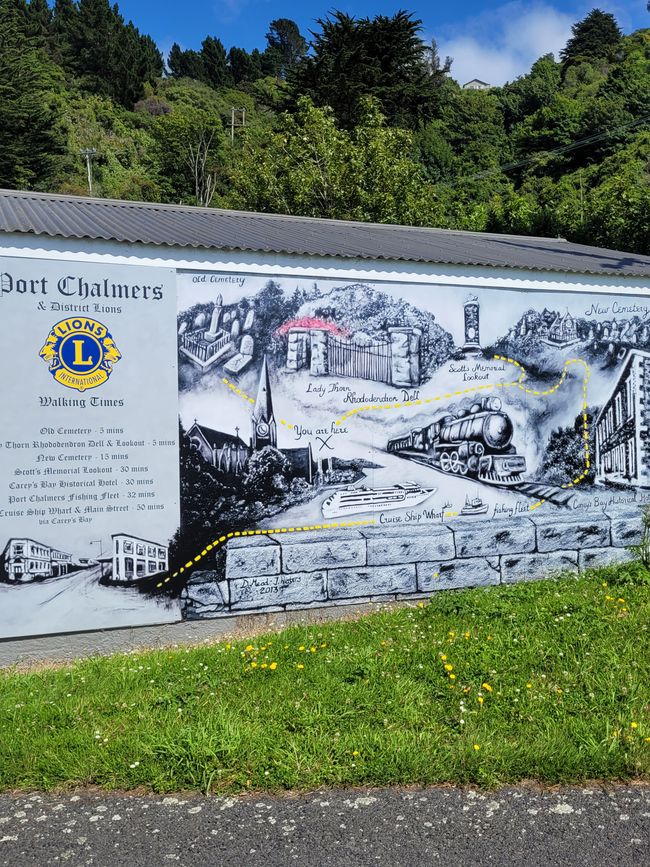 Jour 84 : Port Chalmers/Nouvelle-Zélande