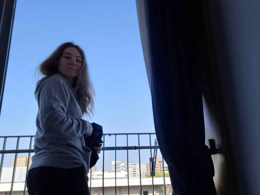 Das mit dem Selfiestick muss ich noch üben...