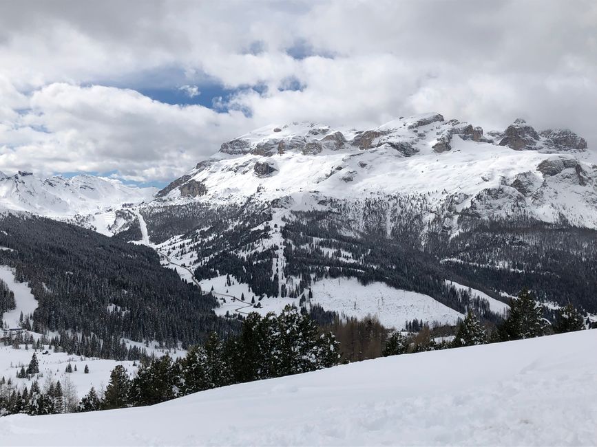 Out and about on the slopes