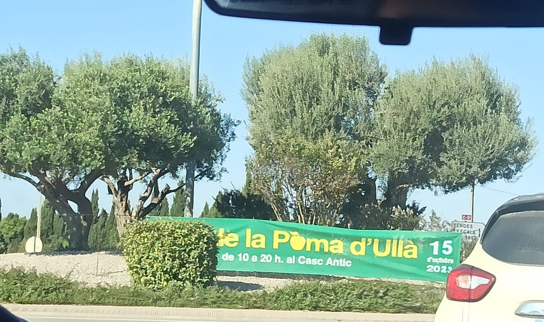 Photos from my car in Ullà (Girona) (October 2023)