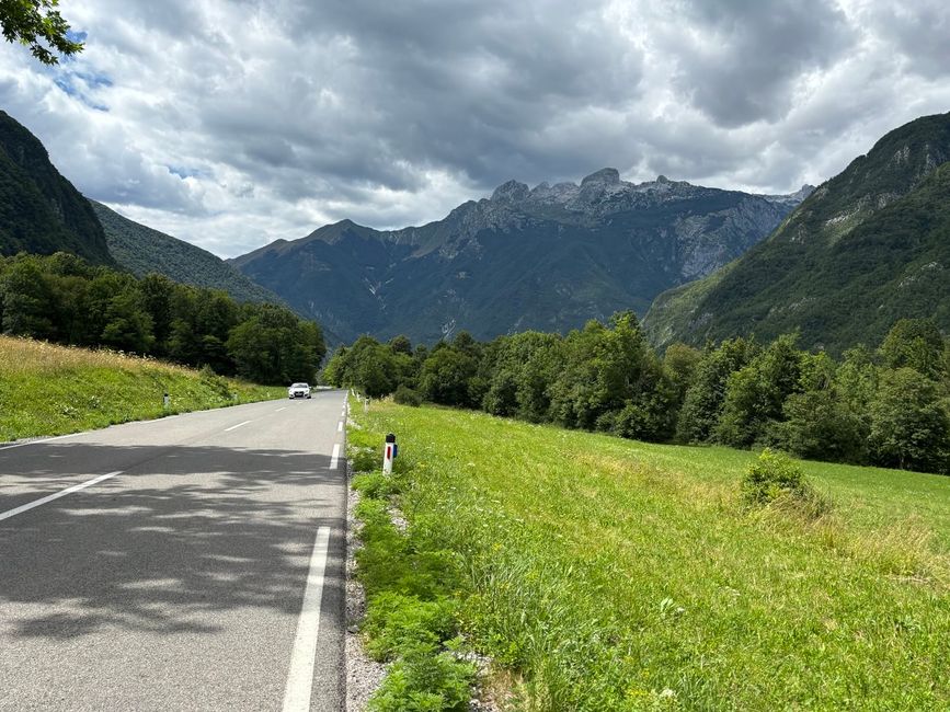 Soca- Tag 2 bis Bovec