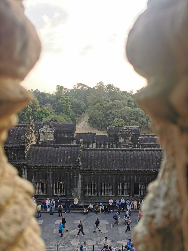 On Temple Tour in Siem Reap