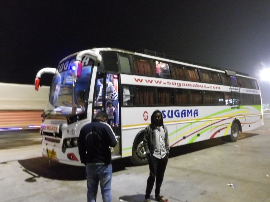 Das ist der Bus nach Mysore
