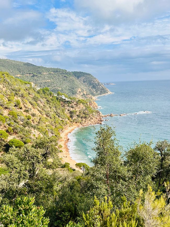 Uns geht’s gut, Danke! 
Küstenstrasse von Sant Feliu de Guíxols bis Tossa de Mar