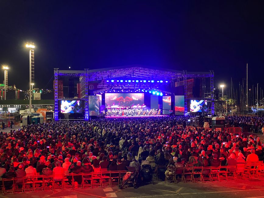 A classic: the Christmas concert in Santa Cruz
