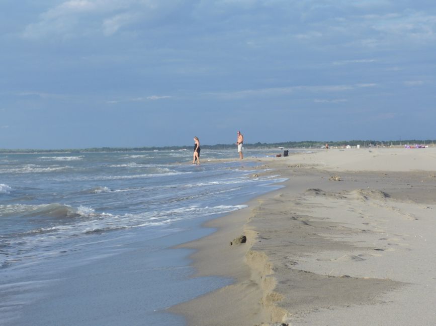 Am Strand entspannen 