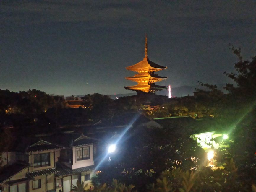 Nachts in Kyoto