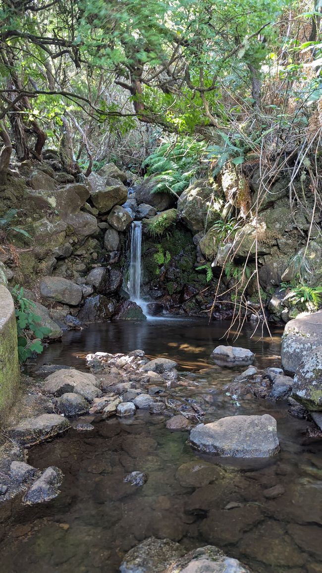 Ein kleiner Wasserfall
