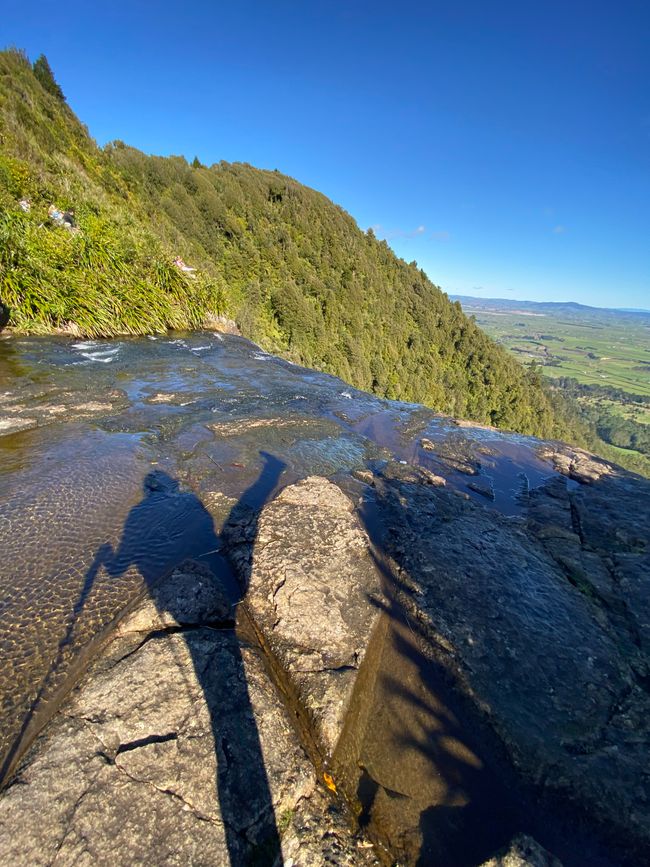 Cascate di Wairere - che vista!