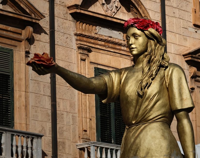 Die hlg. Rosalie „ La Santruzza“, Schutzpatronin von Palermo