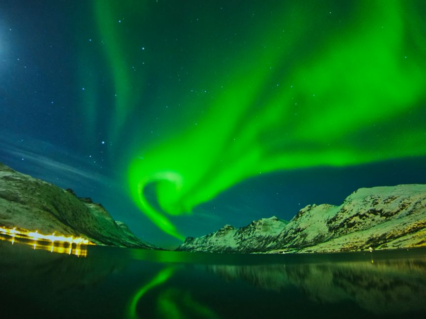 Polarlichter aus dem Planetarium 