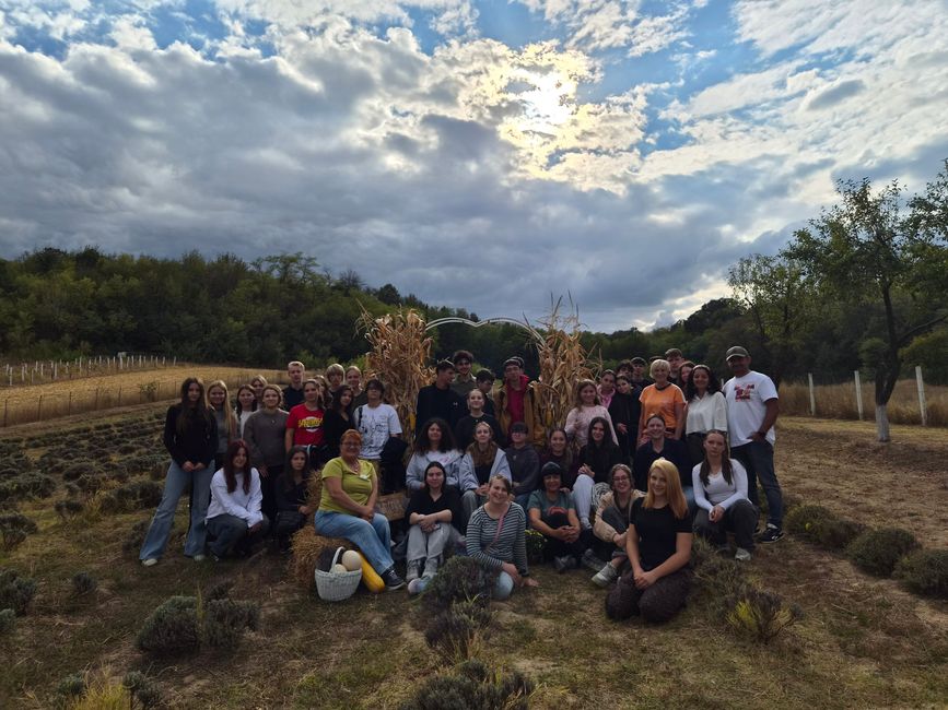 Nature, animaux et solidarité : notre excursion à « Royal Lavendel » à Florești