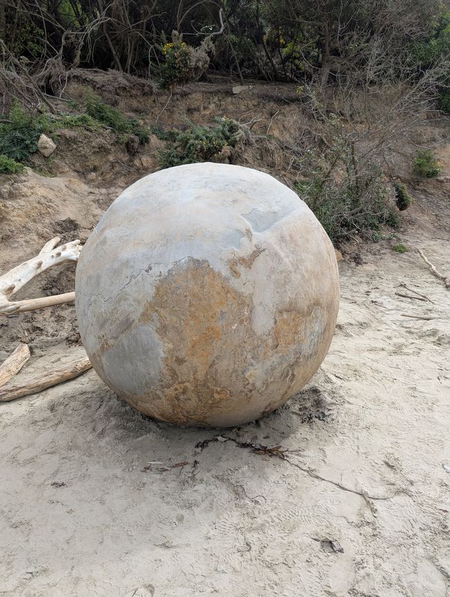 Moeraki boulder