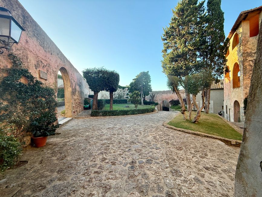 Das Innere des Forts.