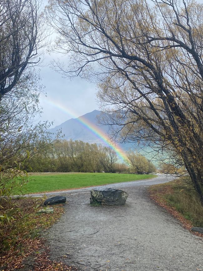 Durch den Regen