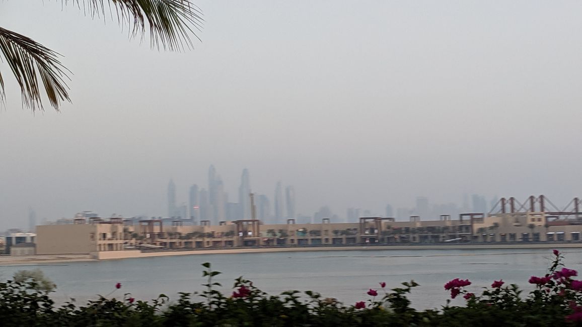 Blick auf die Dubai Skyline