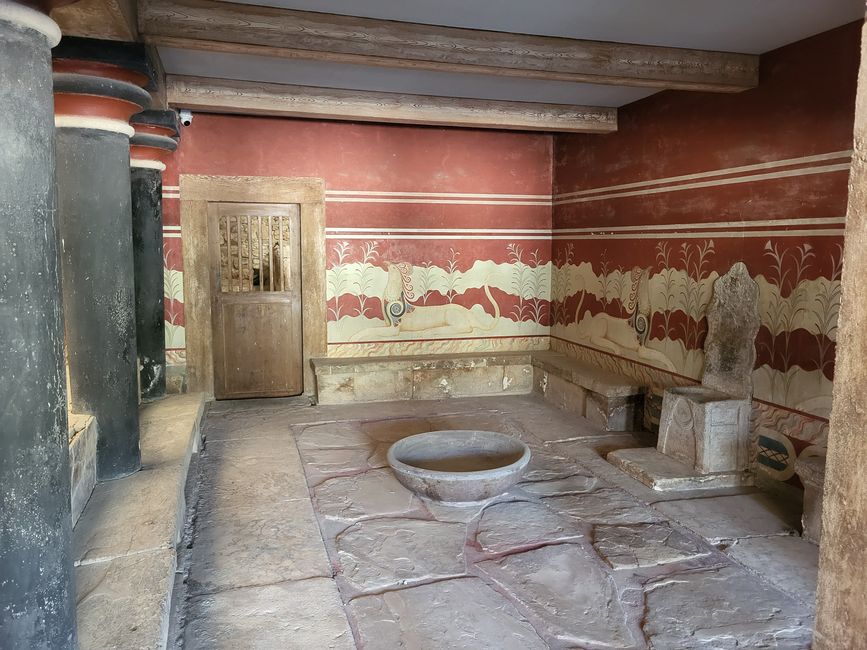 Throne Room Palace of Knossos