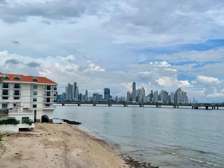 Die Skyline von Panamá