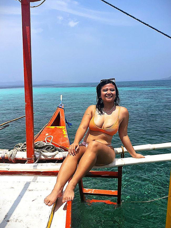 Nina aus Manila unterwegs nach Guyam