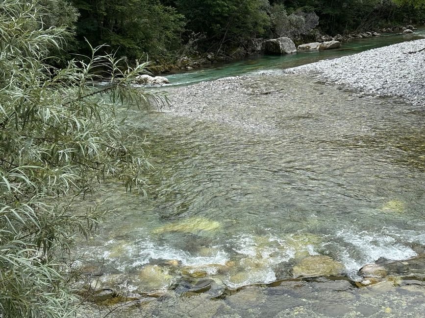 Soca - Tag 1 bis Tolmin