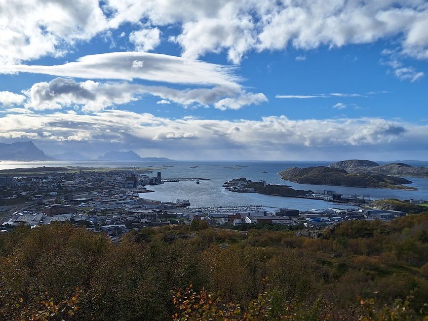 Blick auf die Bucht von Bodö