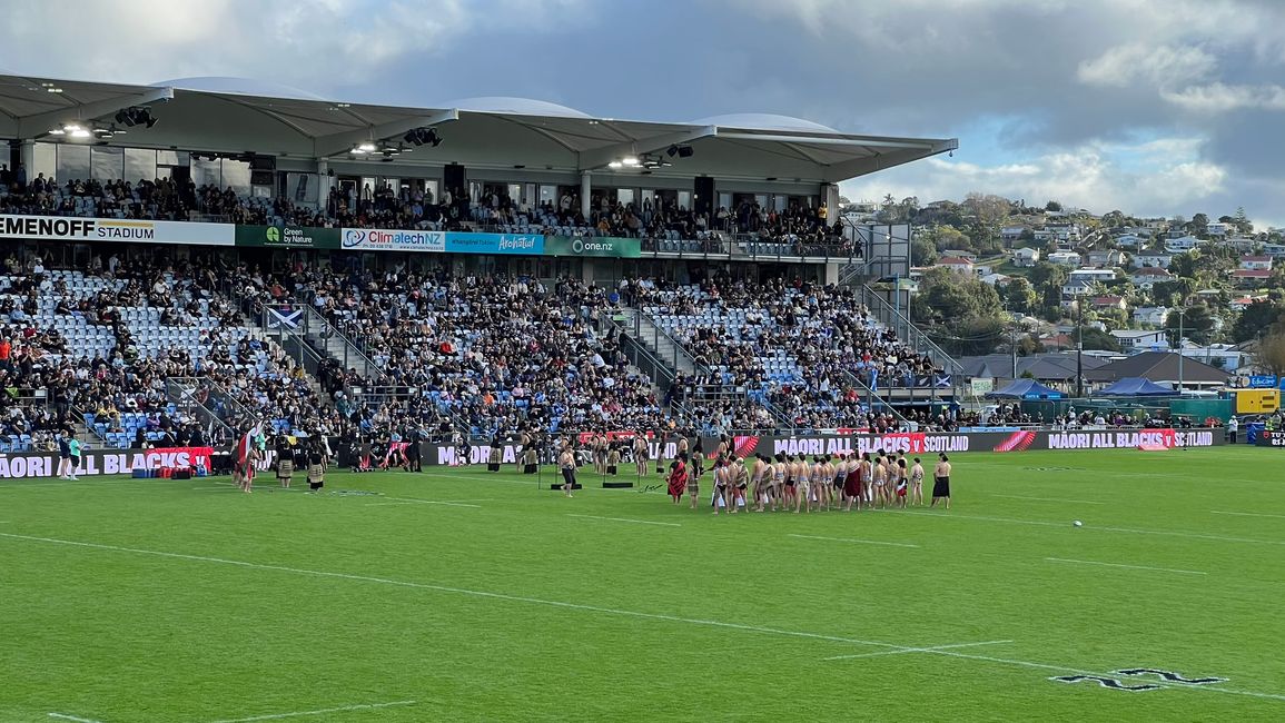 Show vor Spielbeginn