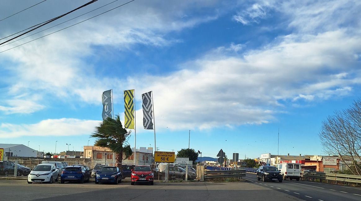 Wind, der vertreibt die Wolken 