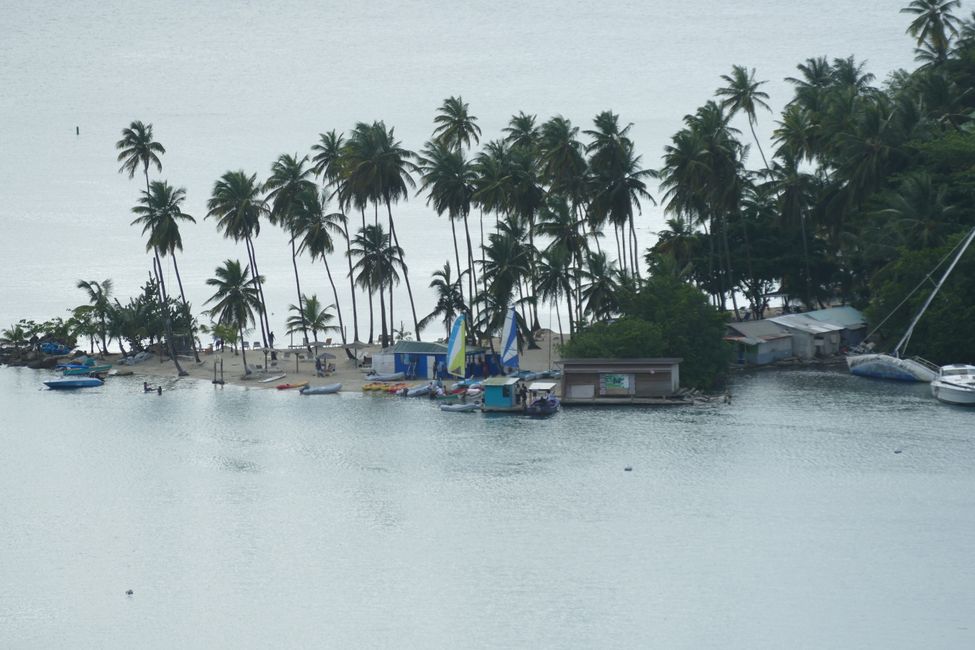 Spiaggia della Baia di Marigot