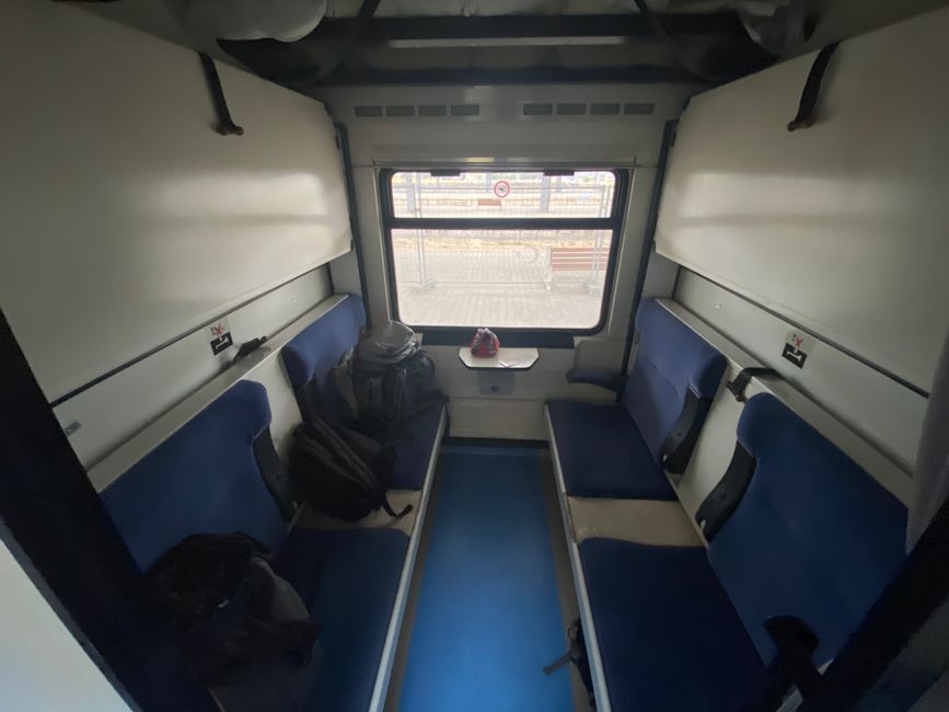 Tag 13,5 Zugfahrt nach Istanbul