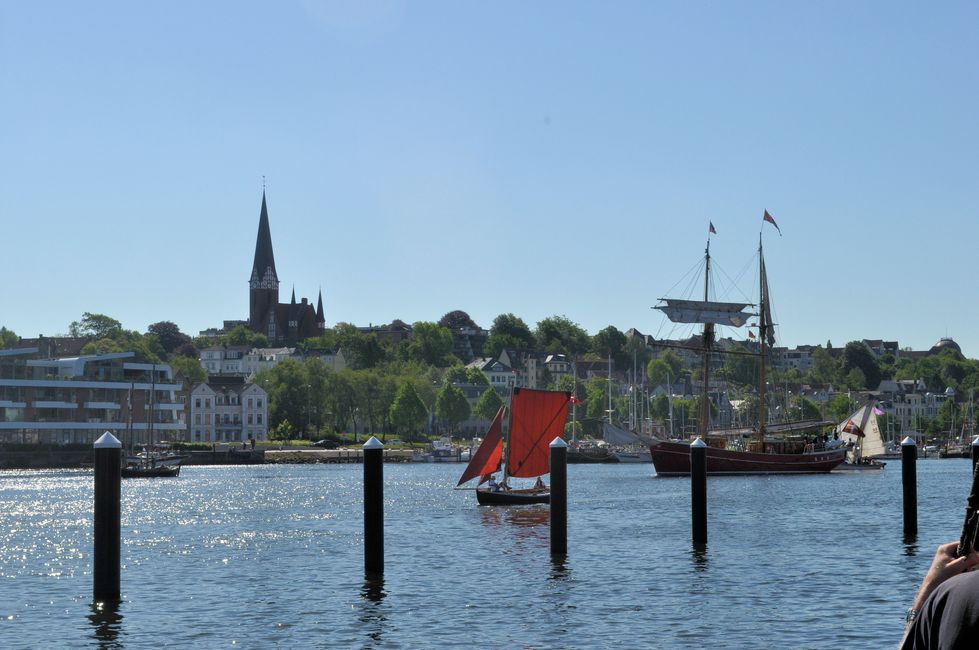 Fahrt zur Rum-Regatta in Flensburg 2017