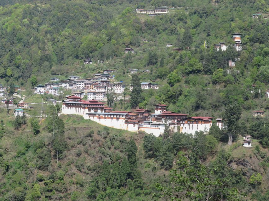 Dzong in Trongsa