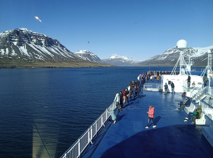 Ankunft in Island