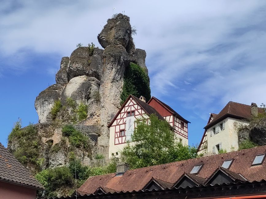 Fränkische Schweiz - hier Tüchersfeld