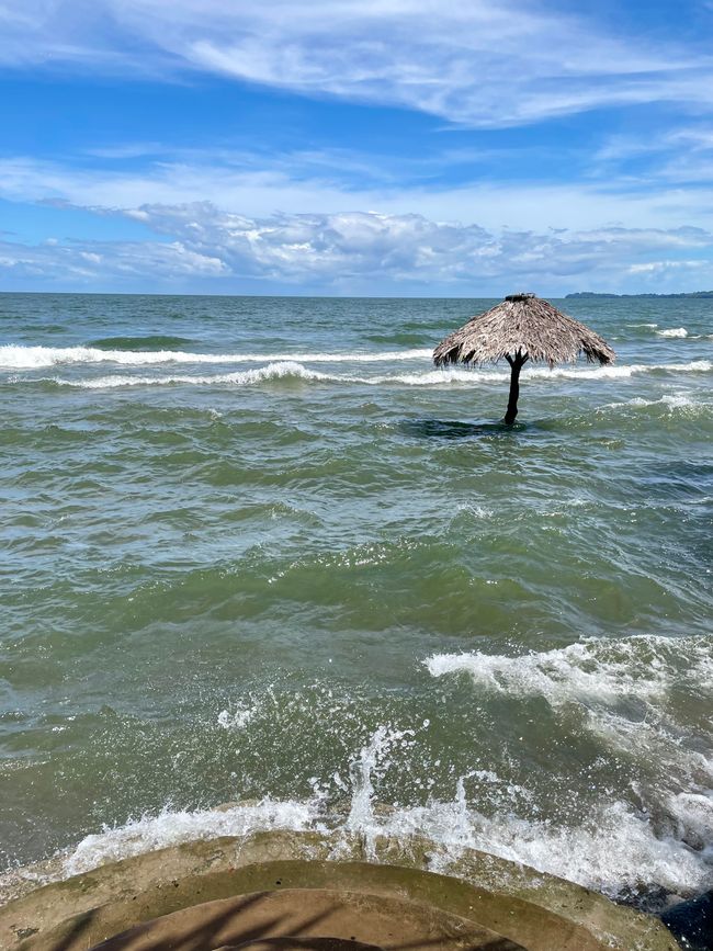 Playa Santa Domingo - eigentlich der schönste weiße Sandstrand der Insel