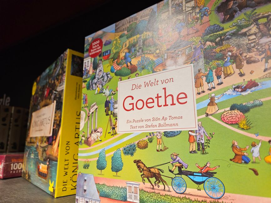 Selbst Goethe war hier