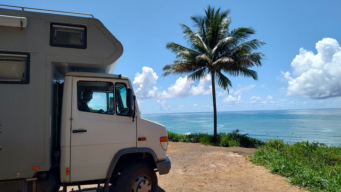 Brasil, en la playa con amigos