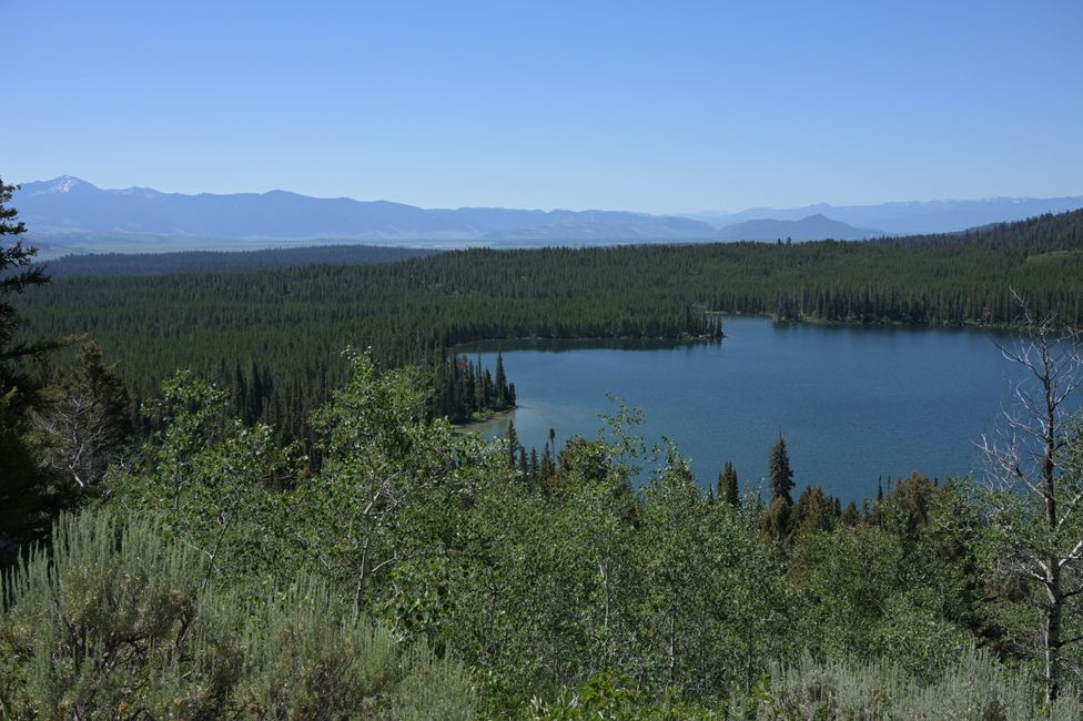 Blick auf den Taggart Lake