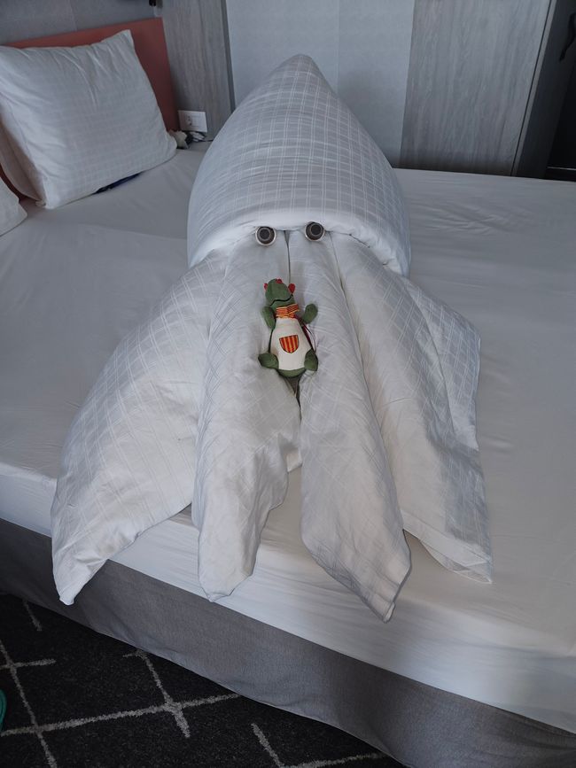 Jeden Tag verwandelt sich das Bett