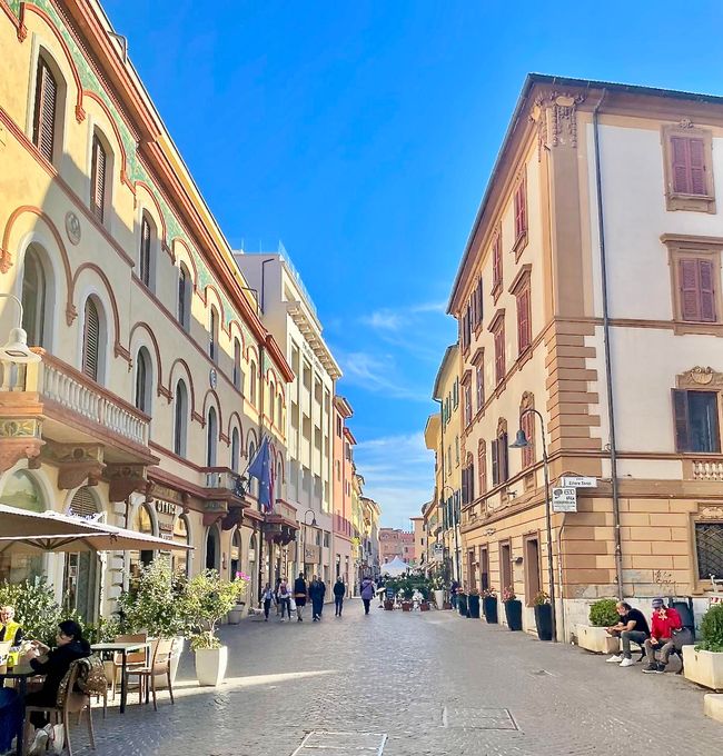 Die hübsche Altstadt von Grosseto.