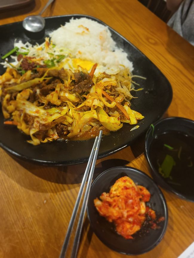 Bulgogi und Kimchi