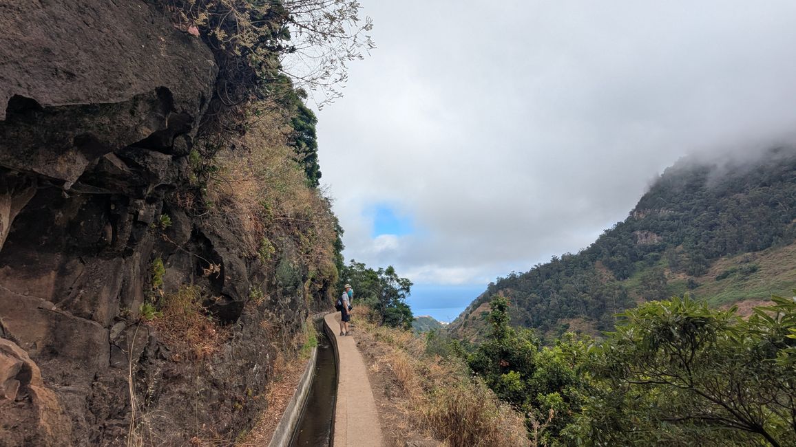 Tag 8: Wandern entlang der Levada do Moinho & Levada Nova
