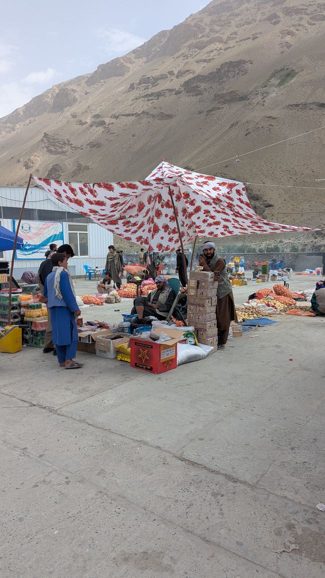 Afghan border Markt
