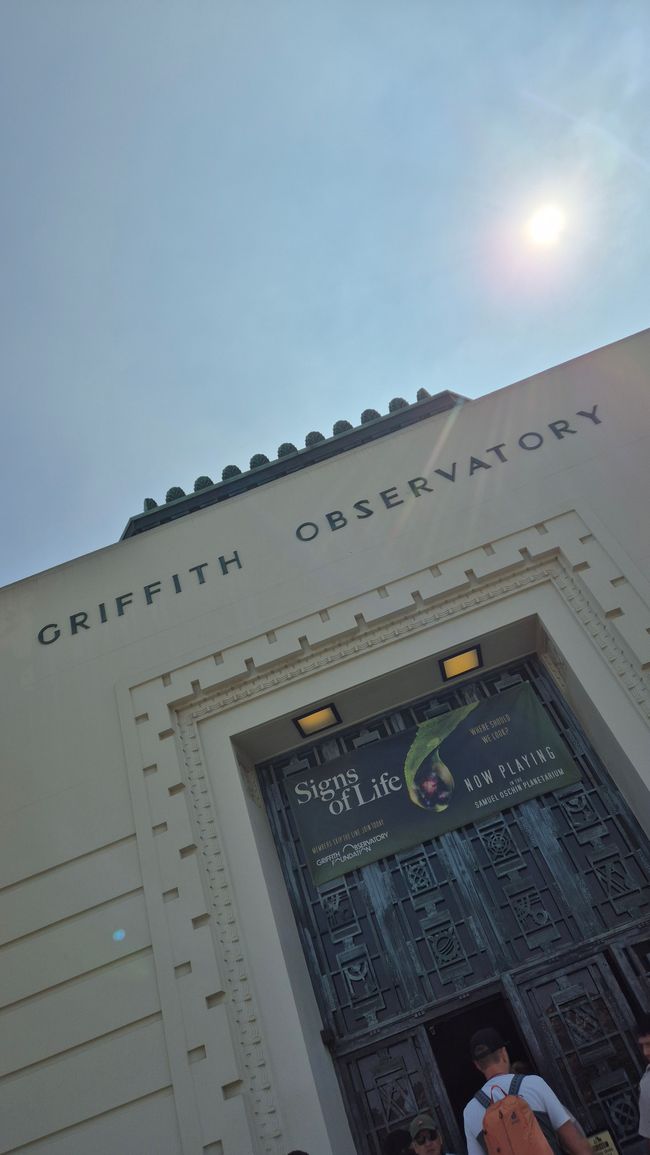 21.09. Griffith Observatory & Hollywood Boulevard