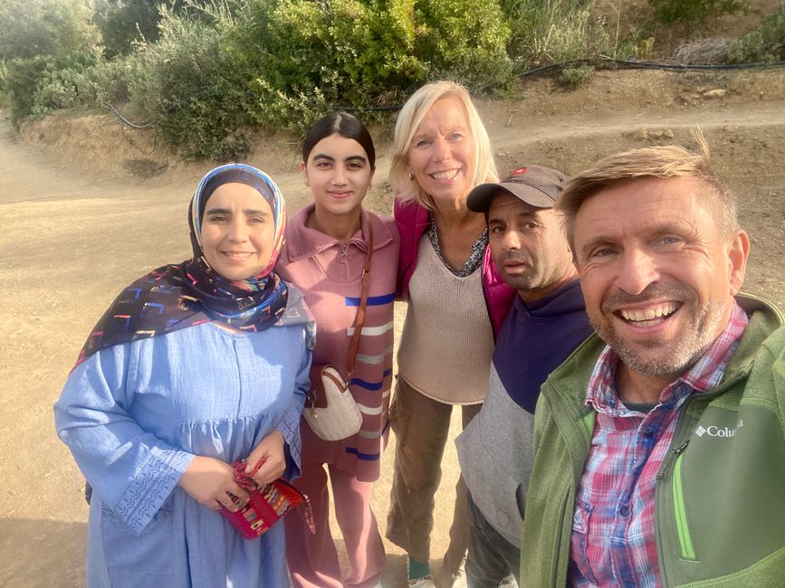 Frau, Cousine und Onkel von Monim - alles sehr liebe Menschen